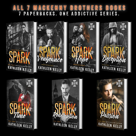 All 7 MacKenny Brothers books by Kathleen Kelly